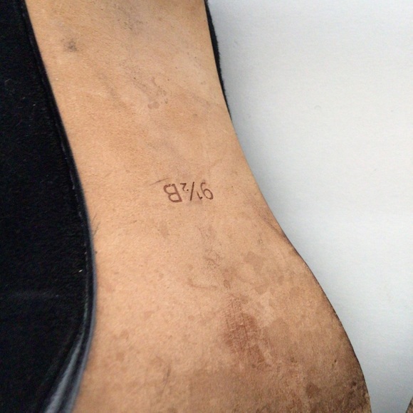 COLE HAAN BLACK SUEDE CLOGS SIZE 9.5 - Picture 14 of 16